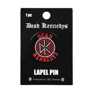 Dead Kennedy Enamel Pin - 70s 80s Hardcore Punk Rock Music Band Apparel Gift NWT